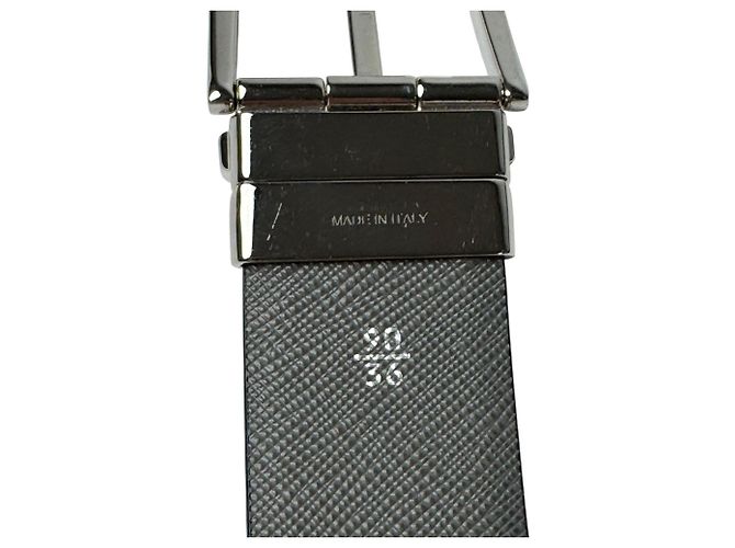 Cinturón reversible de piel Saffiano Prada - vista 3