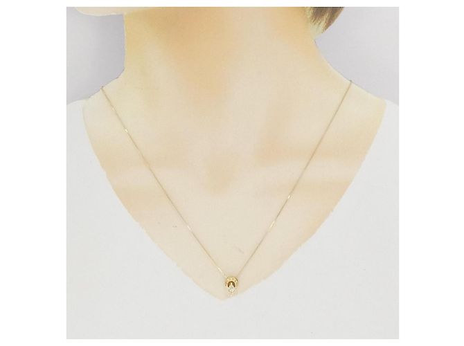 Autre Marque Collana con Diamanti Au750 D'oro - vista 6