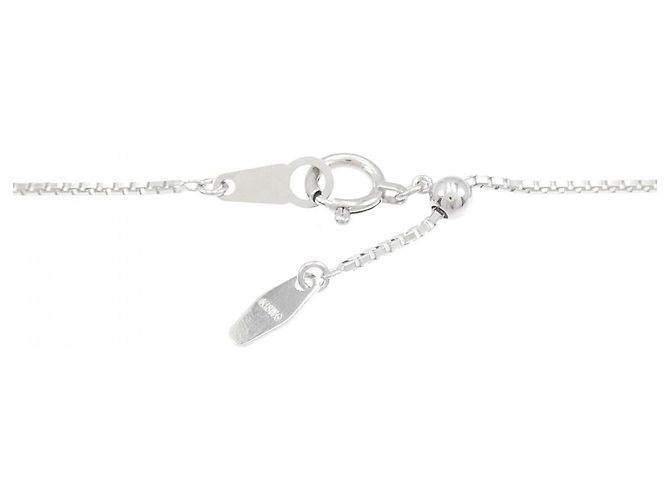 Autre Marque Collana a fiore in diamanti e oro bianco Au750 Argento - vista 5
