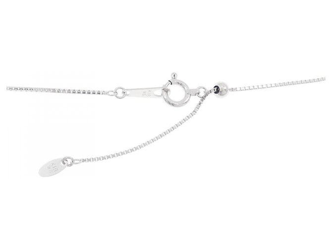 Autre Marque Collana in oro bianco Au750 e diamanti Argento - vista 5