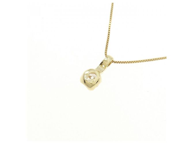 Autre Marque Au750 Diamant Halskette Golden - Ansicht 4