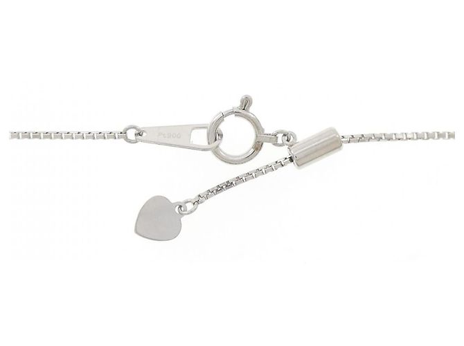 Autre Marque Collana con diamante Pt900 Argento - vista 5