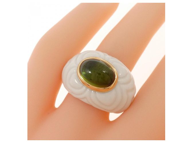 Bulgari Anello Chandra in oro giallo 750 e ceramica
Bvlgari D'oro - vista 5