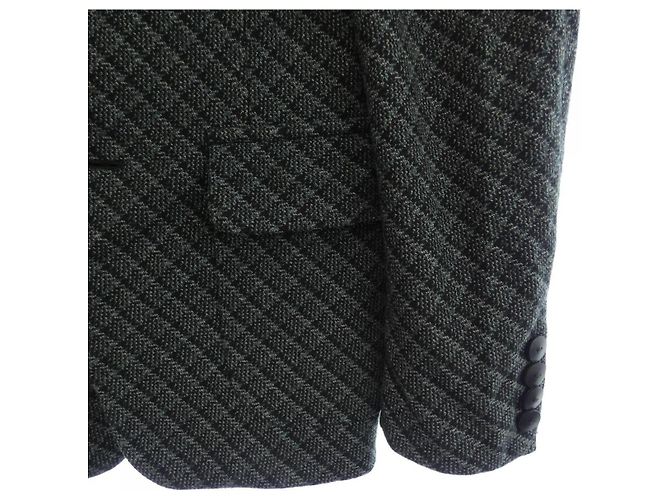 Comme Des Garcons Chaqueta Comme des Garçons Homme Deux Castaño Negro Verde - vista 6