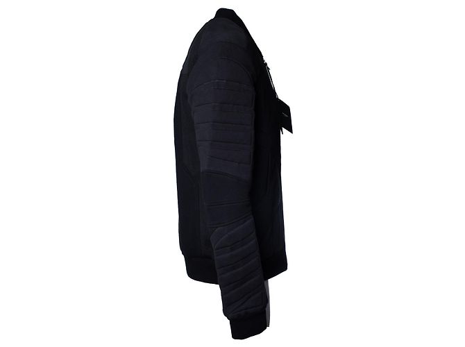 Balmain, Cardigã preto com mesh - vista 4