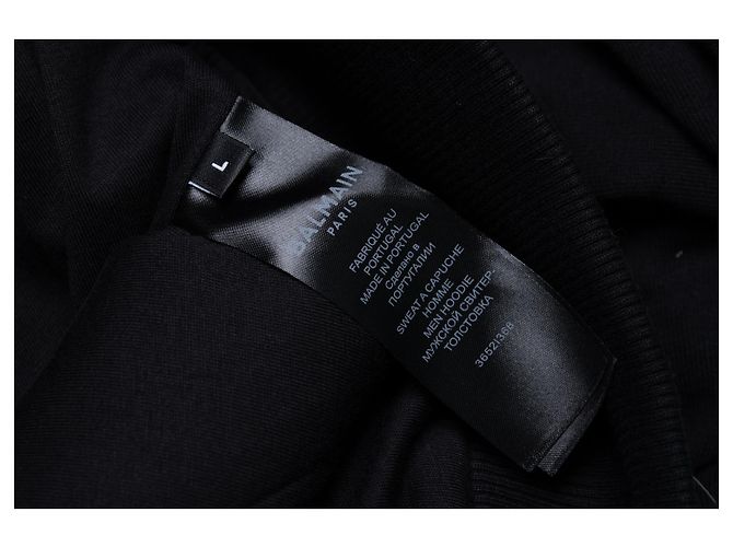 Balmain, Cardigã preto com mesh - vista 5