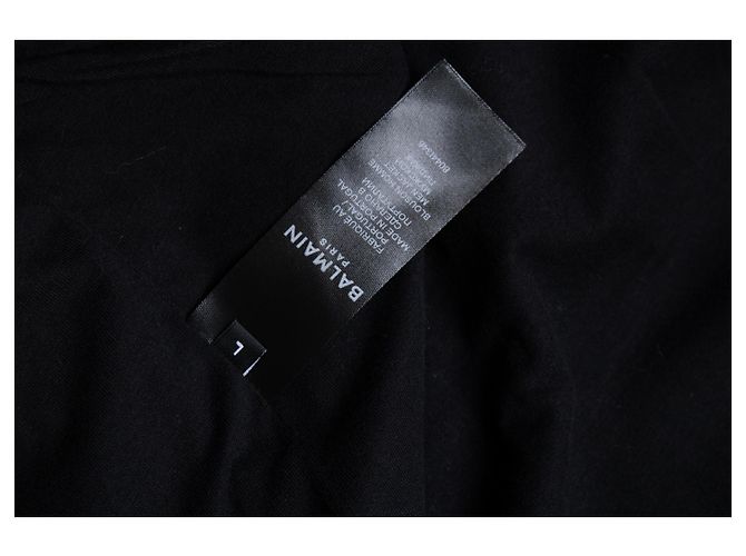 Balmain, Cardigã preto com mesh - vista 8