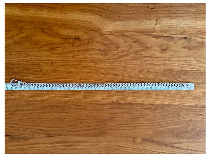 Hermès Collar Hebilla de Silla Plata - vista 7