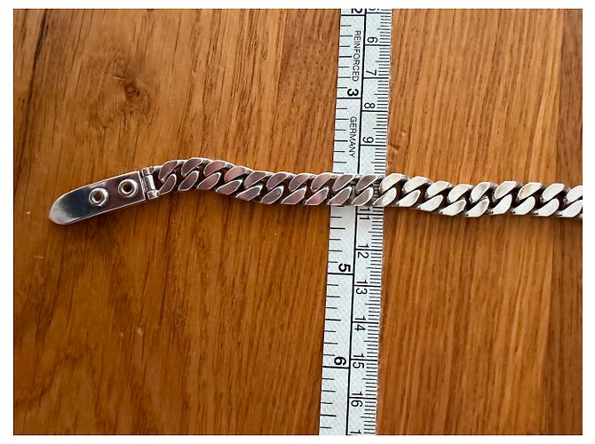 Hermès Collar Hebilla de Silla Plata - vista 9