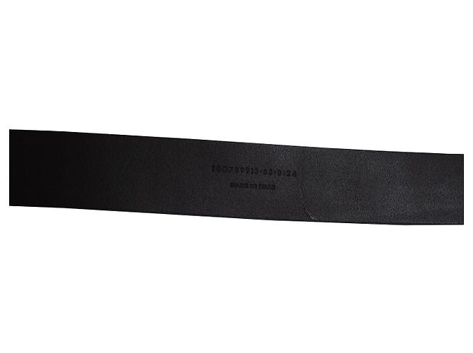 Saint Laurent, Saharastreifen-Baumwollkleid mit Gürtel 2024 Braun - Ansicht 6