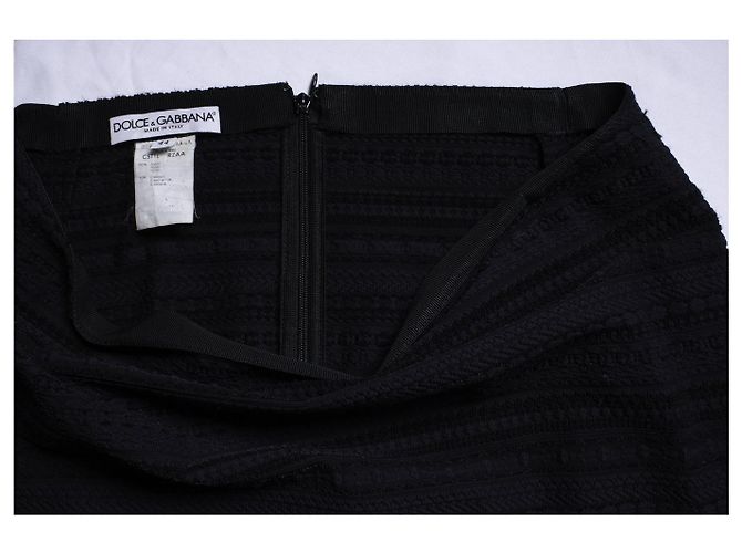Dolce & Gabbana, completo strutturato nero e blu - vista 8