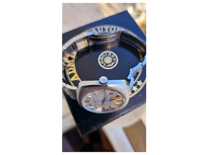 Orologio Longines Admiral HF Automatico Uomo Argento Silver hardware - vista 15