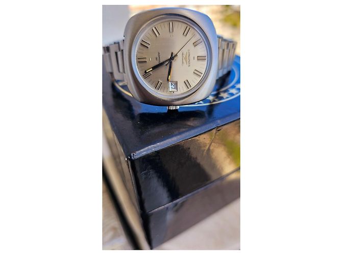 Orologio Longines Admiral HF Automatico Uomo Argento Silver hardware - vista 17