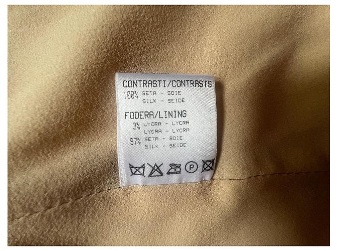 Roberto Cavalli Zebra-Print Seidenjacke Schwarz Beige Zebra-druck - Ansicht 12