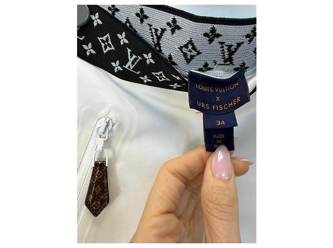 Louis Vuitton x Urs Fischer Monogram Hose Weiß Monogramm - Ansicht 2