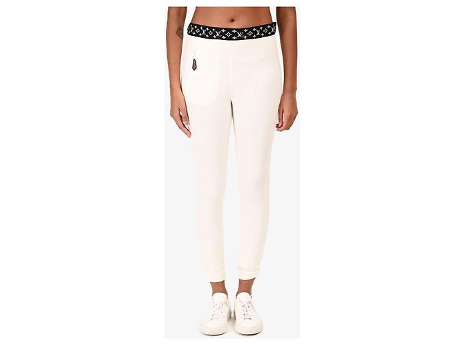Louis Vuitton x Urs Fischer Monogram Hose Weiß Monogramm - Ansicht 6