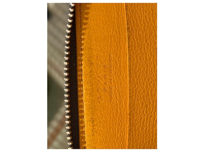 Portefeuille Goyard Matignon en Toile Goyardine Grise - vue 3