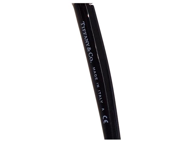 Tiffany & Co. Occhiali da sole Farfalla Cristalli - Nero - vista 7