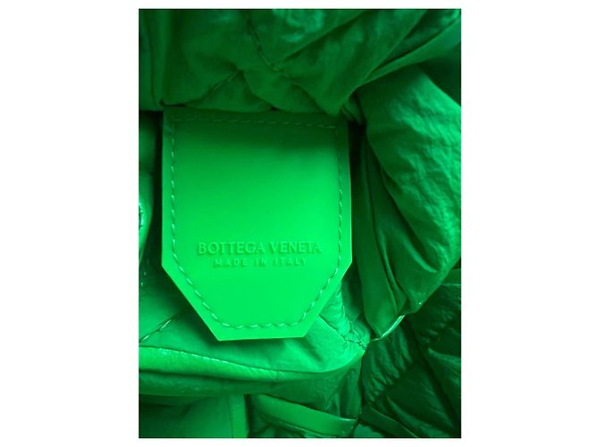 Bottega Veneta Borsa a Spalla Padded Cassette Verde - vista 4