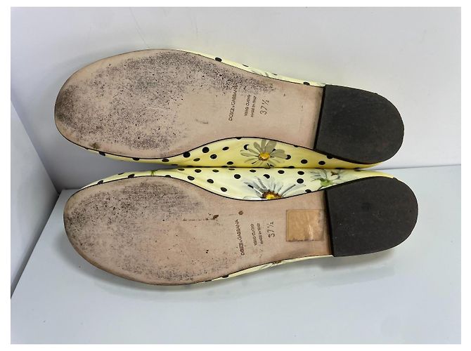 Dolce & Gabbana Bailarinas Estampado Daisy - vista 10