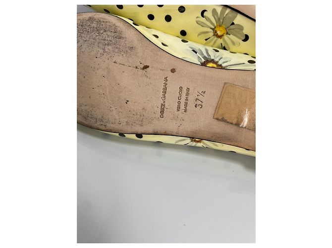 Dolce & Gabbana Bailarinas Estampado Daisy - vista 11