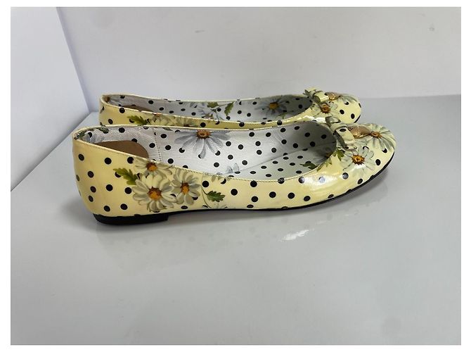Dolce & Gabbana Bailarinas Estampado Daisy - vista 2