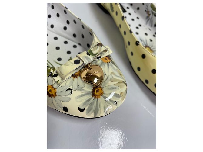 Dolce & Gabbana Bailarinas Estampado Daisy - vista 4