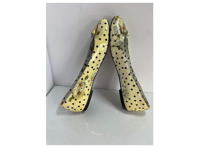 Dolce & Gabbana Bailarinas Estampado Daisy - vista 9