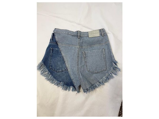 Autre Marque One Teaspoon Denim Shorts Blau - Ansicht 3