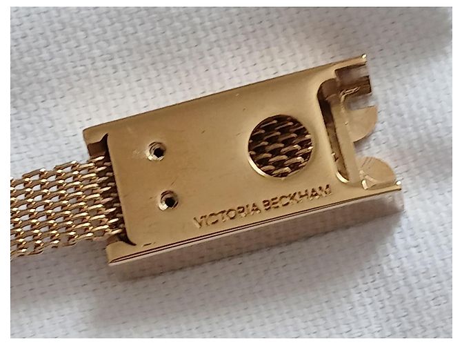 Bracciale a maglia dorata Victoria Beckham D'oro - vista 7