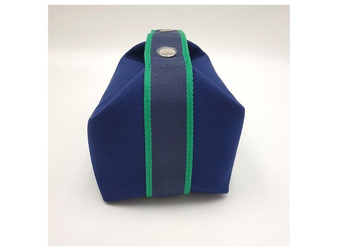 Hermès Pochette Bride-a-Brac PM Marine Blu Verde - vista 6