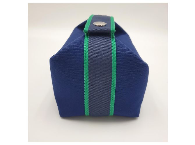 Hermès Pochette Bride-a-Brac PM Marine Blu Verde - vista 7