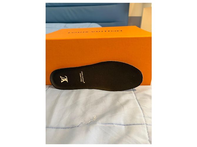 Louis Vuitton Sneaker LV Trainer in Pelle Nero - vista 5