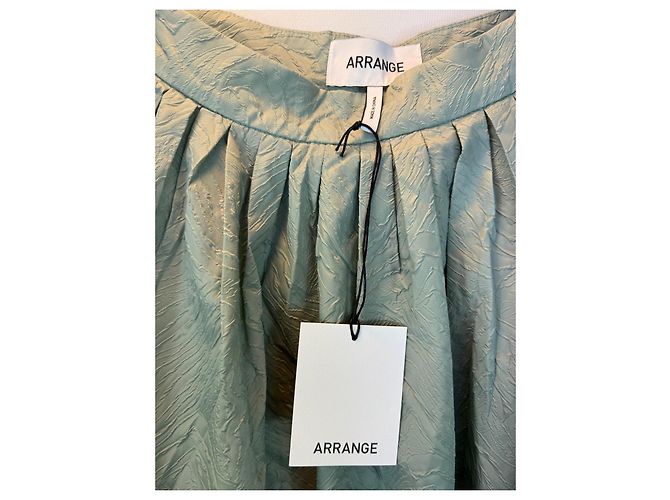 Autre Marque Falda Midi A-Line ARRANGE Verde claro - vista 2