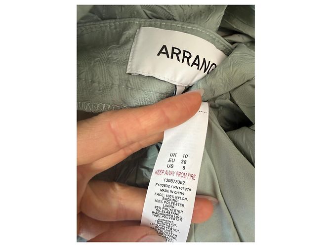 Autre Marque Falda Midi A-Line ARRANGE Verde claro - vista 4