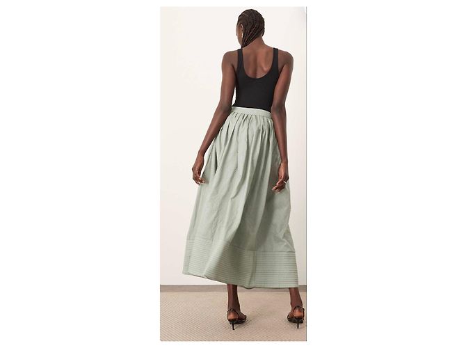 Autre Marque Falda Midi A-Line ARRANGE Verde claro - vista 5