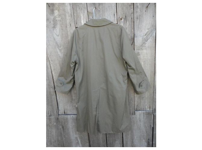 Burberry Gabardine Regenmantel Größe 50 Khaki - Ansicht 4