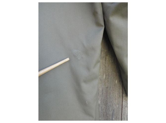 Burberry Gabardine Regenmantel Größe 50 Khaki - Ansicht 5