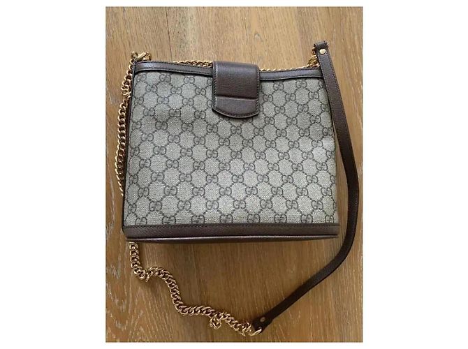 Gucci Dionysus GG Supreme Piccola Borsa a Secchiello Marrone Monogramma - vista 9
