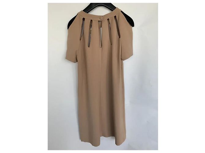Denny Rose rosa Sommerkleid mit Cut-outs Pink - Ansicht 4