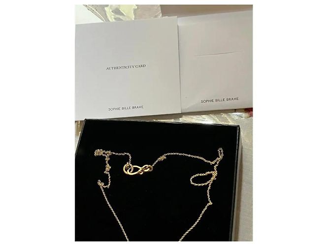 Autre Marque Sophie Bille Brahe Collar Orangerie de Perles Dorado - vista 11
