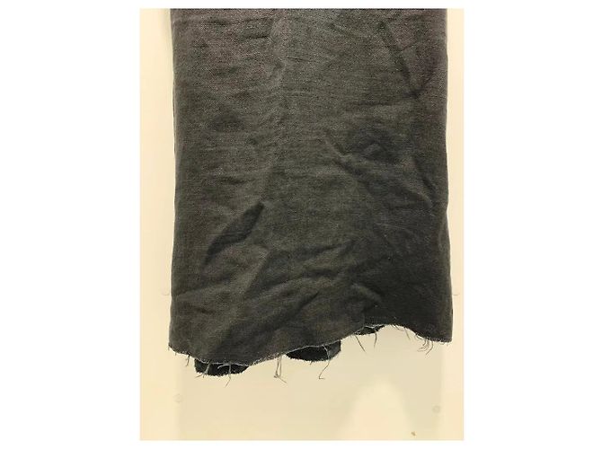 Acne Studios Jessia Leinenkleid - Schwarz - Ansicht 4