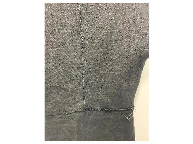 Acne Studios Jessia Leinenkleid - Schwarz - Ansicht 5