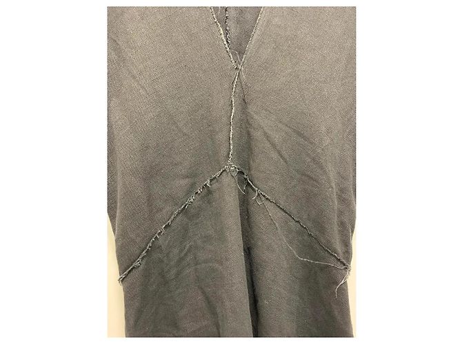 Acne Studios Jessia Leinenkleid - Schwarz - Ansicht 7