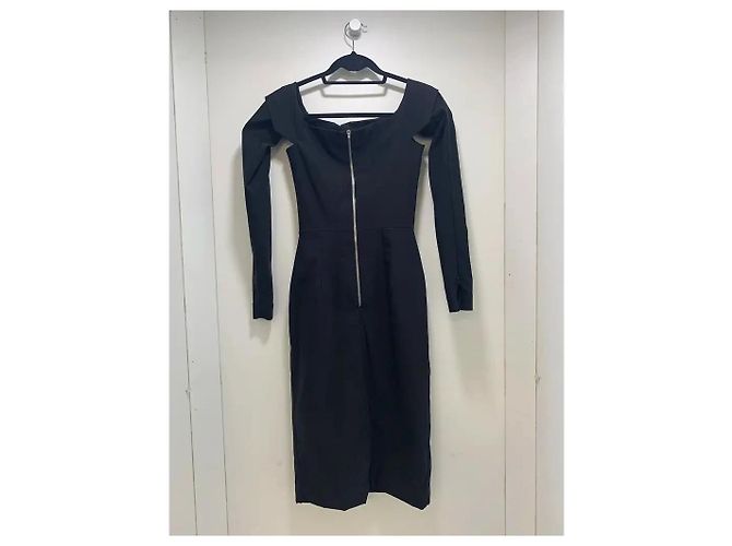 Preen by Thornton Bregazzi schulterfreies Midi-Kleid - Schwarz - Ansicht 6