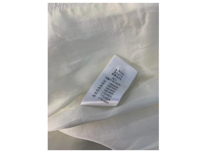 Céline Celine White Double-Breasted Tailored Jacket - view 4