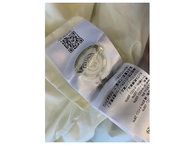 Moncler Vive Eyelet Spitzen-Bomberjacke Weiß - Ansicht 5