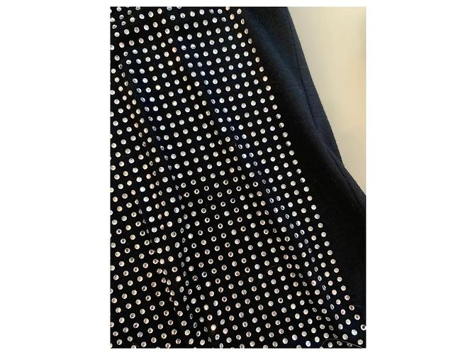 Canotta Dolce & Gabbana D&G con strass Nero - vista 2