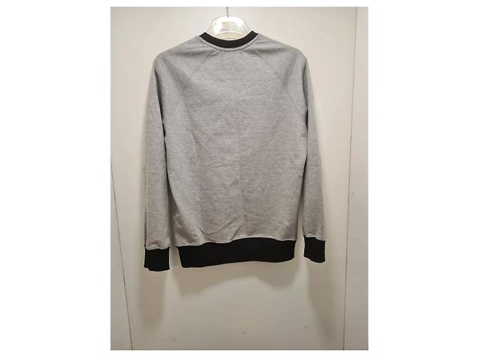 Markus Lupfer Sudadera Gris con Cara de Mapache - vista 2