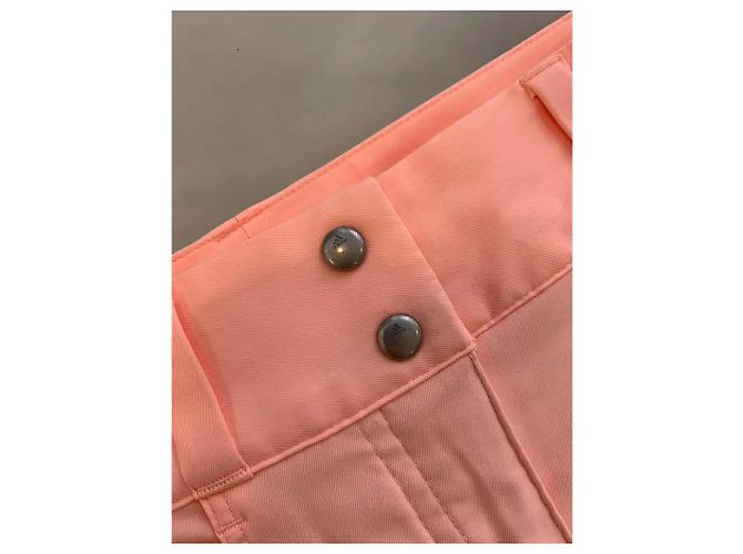 Falda de golf Adidas rosa para mujer Coral - vista 3